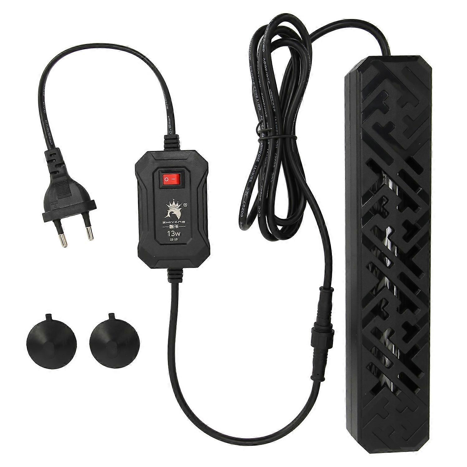 Aquarium Clean Light Submersible UVC Fish Tank Clean Lamp with Timer for Indoor