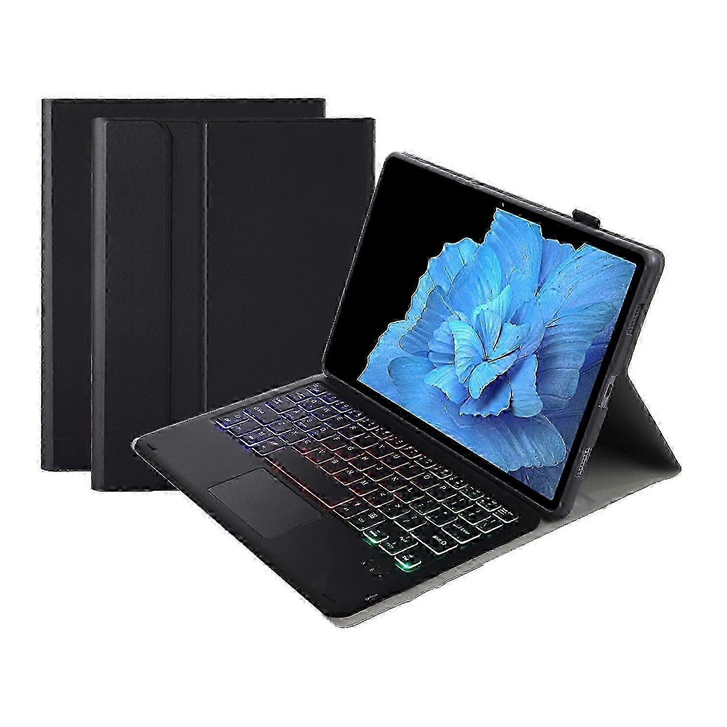 z AV11-AS TPU Ultra-thin Detachable Backlight Bluetooth Keyboard Leather Case with Touchpad For vivo Pad 11 inch