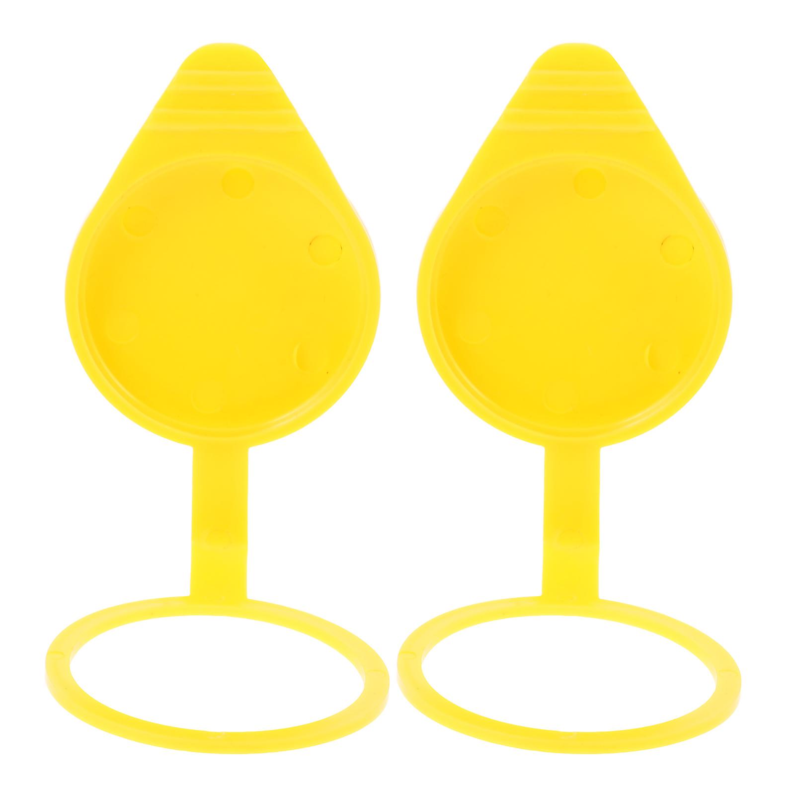 Glass Cleaning Cap Washer Fluid Cap Replacement 2Pcs for Vehicle Use