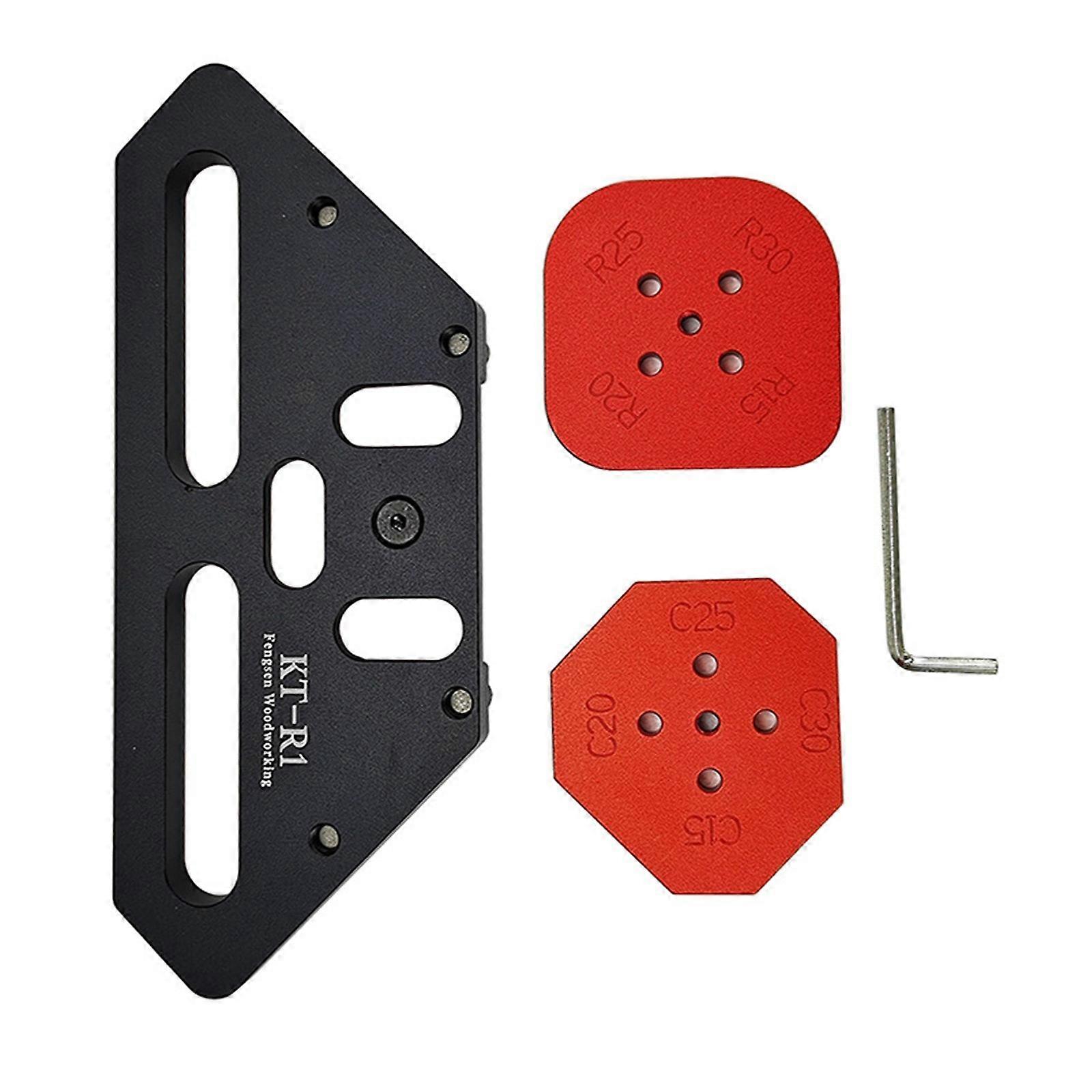 Aluminum Arcs Guide Arcs Positioning Template For Flawlessly Wood Rounding Projects Effortless Installation Workshop Multicolor