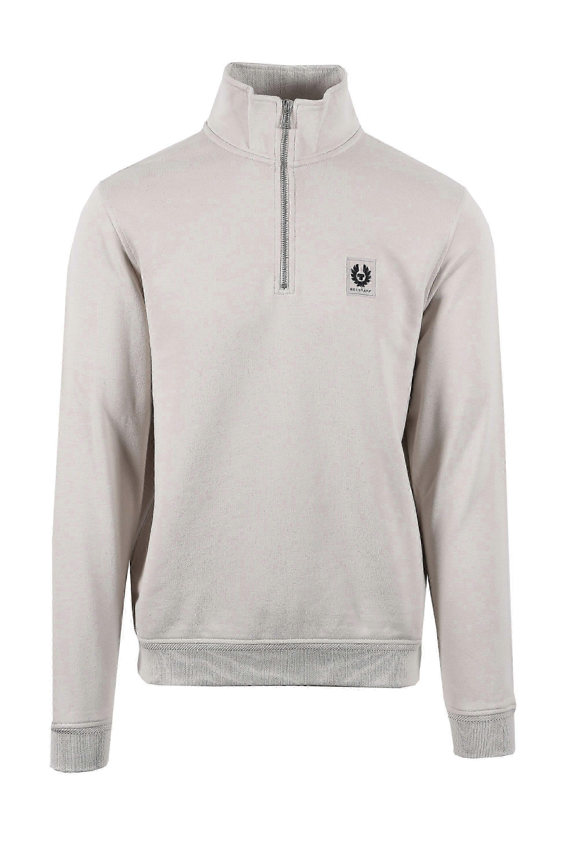 Half Zip Sweatshirt Stone Beige