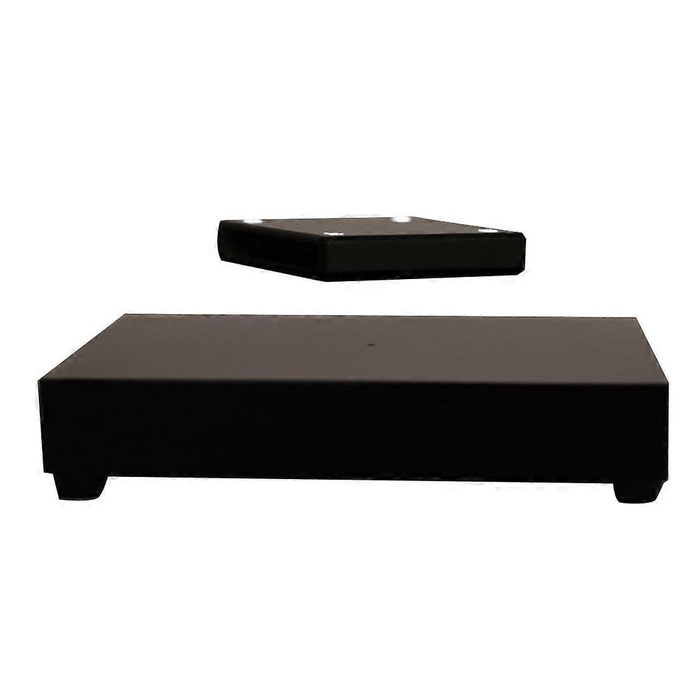 Magnetic Levitating Display Stand with LED Light Rotating Jewelry & Collectibles Floating Platform EU Plug