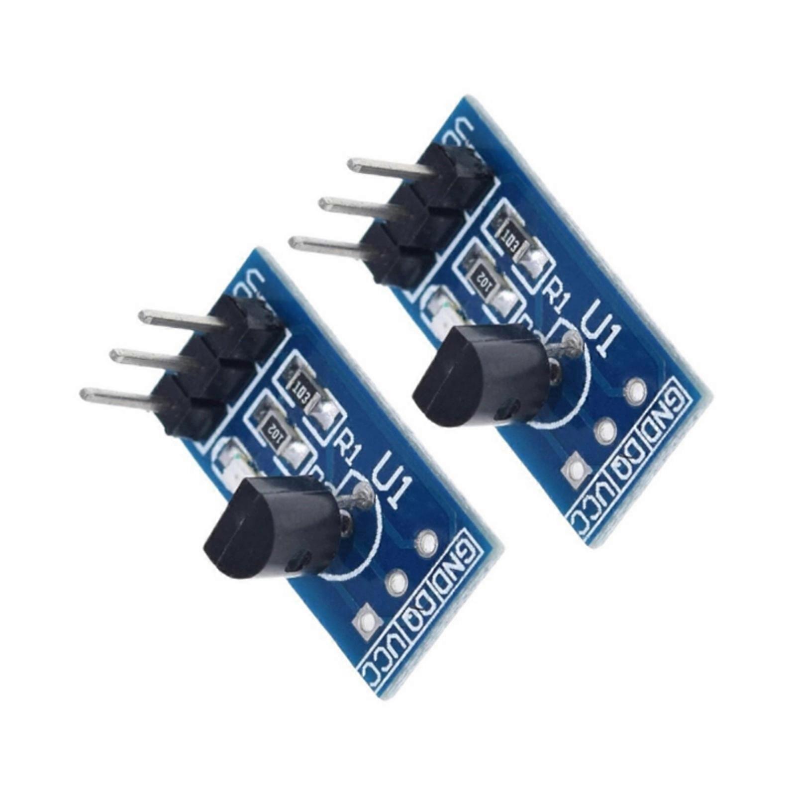 High Efficient DS18B20 Temperature Sensors Board For Project With Small Design And Fast Updates Easy Integration Multicolor