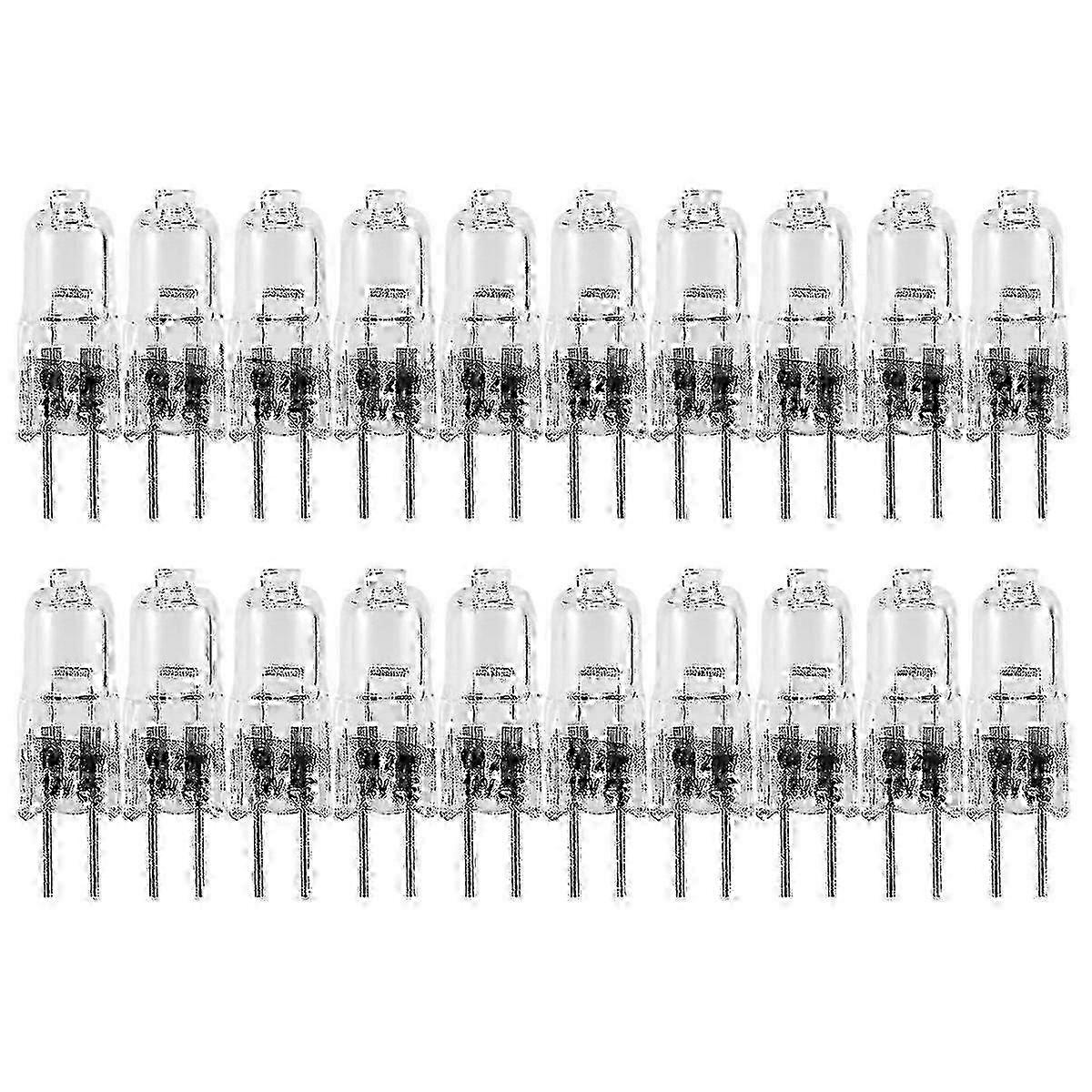 20 Pcs G4 Halogen Bulbs,20W 12V Halogen Light Bulbs