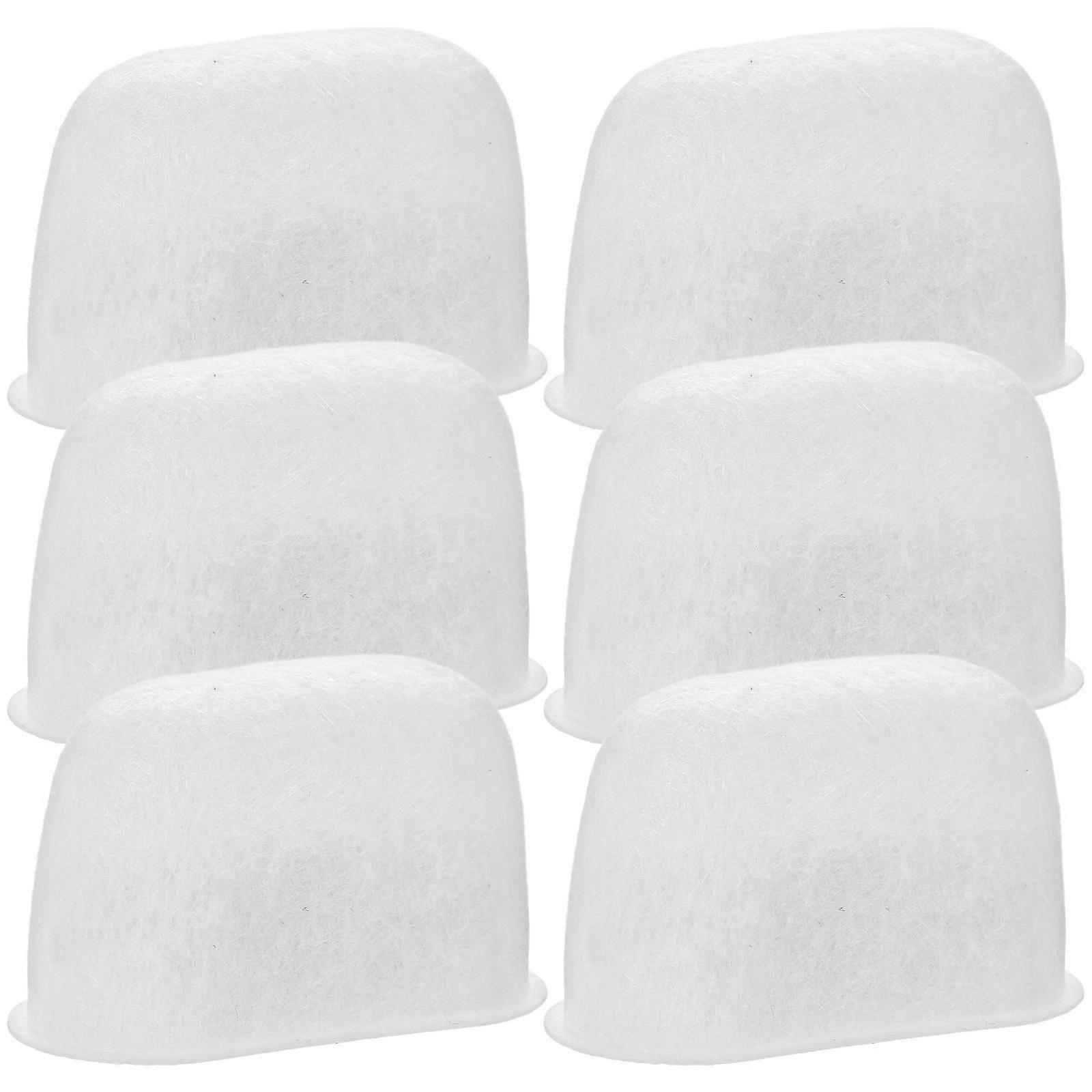 6pcs מסנני מים למכונות קפה מסנני מכונת קפה מסנני מי קפה חלופיים