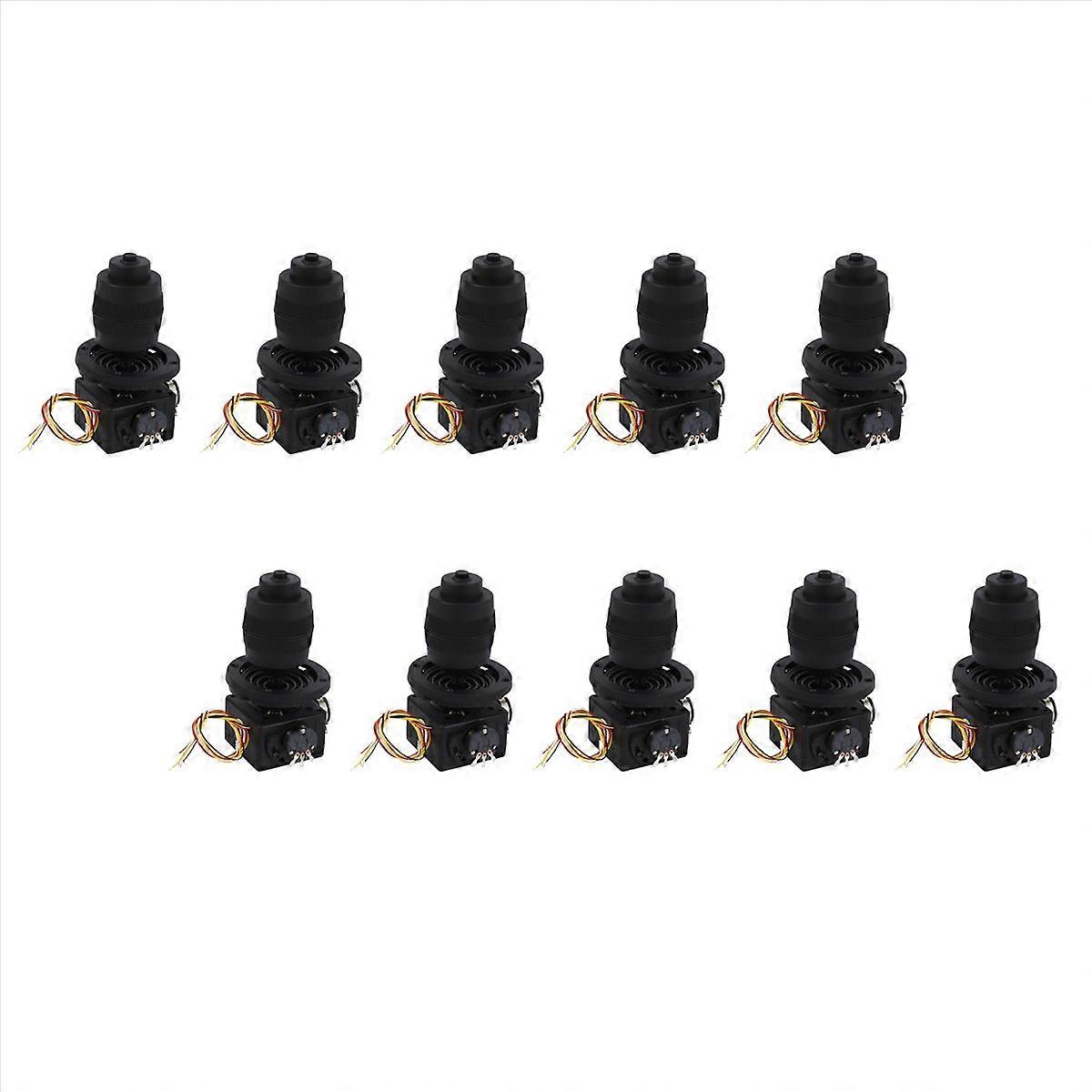 10X Electronic 4- Joystick Potentiometer Button for -D400B- 10K 4D Controller with Wire for Industri