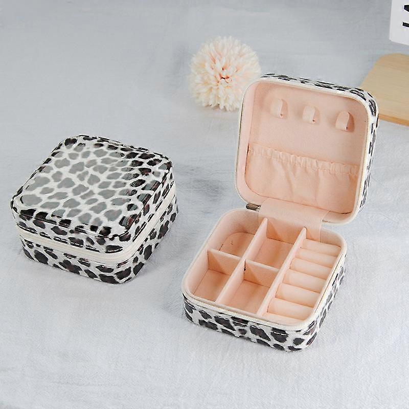 FeelinGirl Leopard Print Jewelry Box
