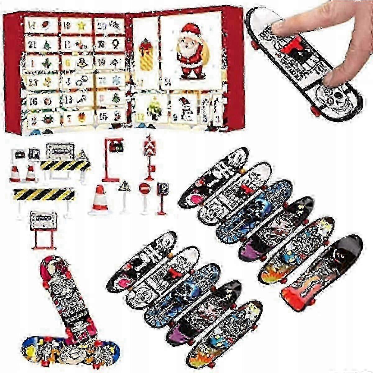 Adventní kalendář 2025 Fingerboard Fingerboardp
