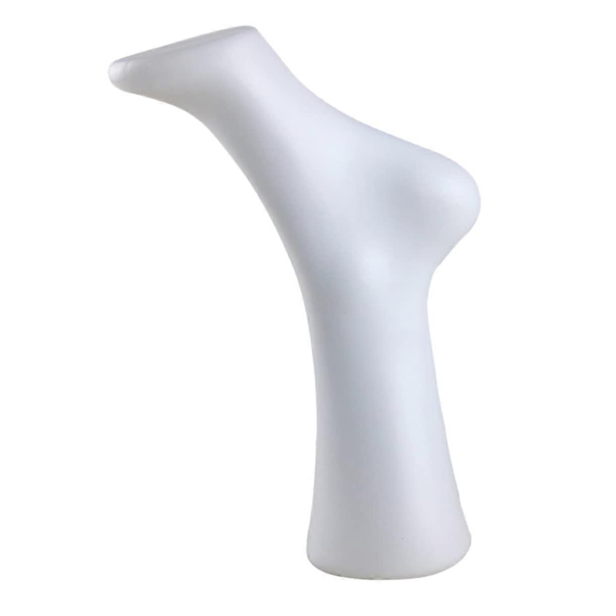 Female Foot Display Model Shoe Tree for Socks and Shoes Lightweight Plastic Stand for Retail and Home