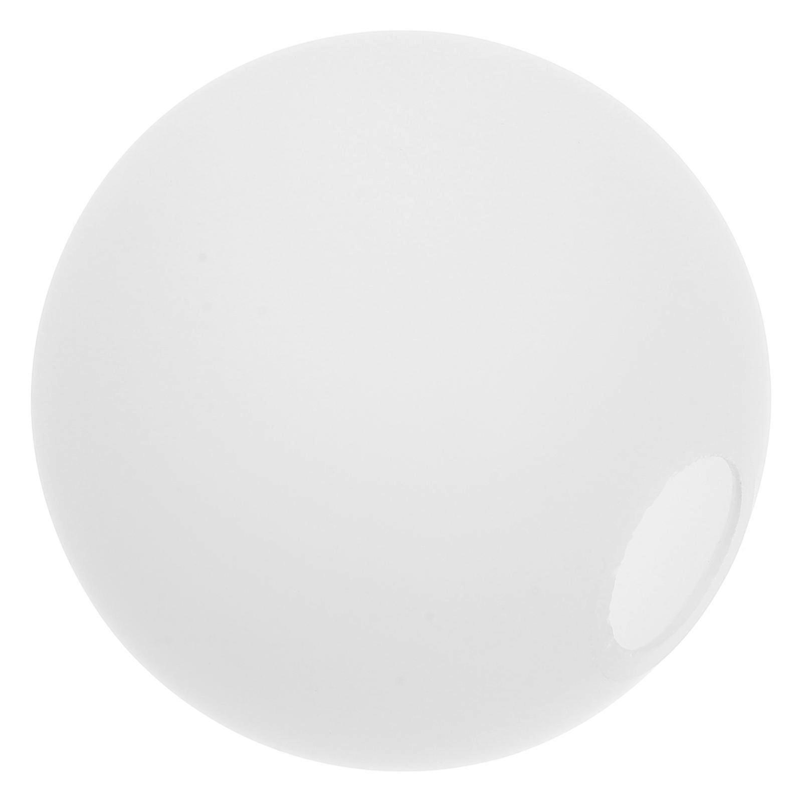 Frosted Glass Globe Pendant Light Shade for Table Lamp White