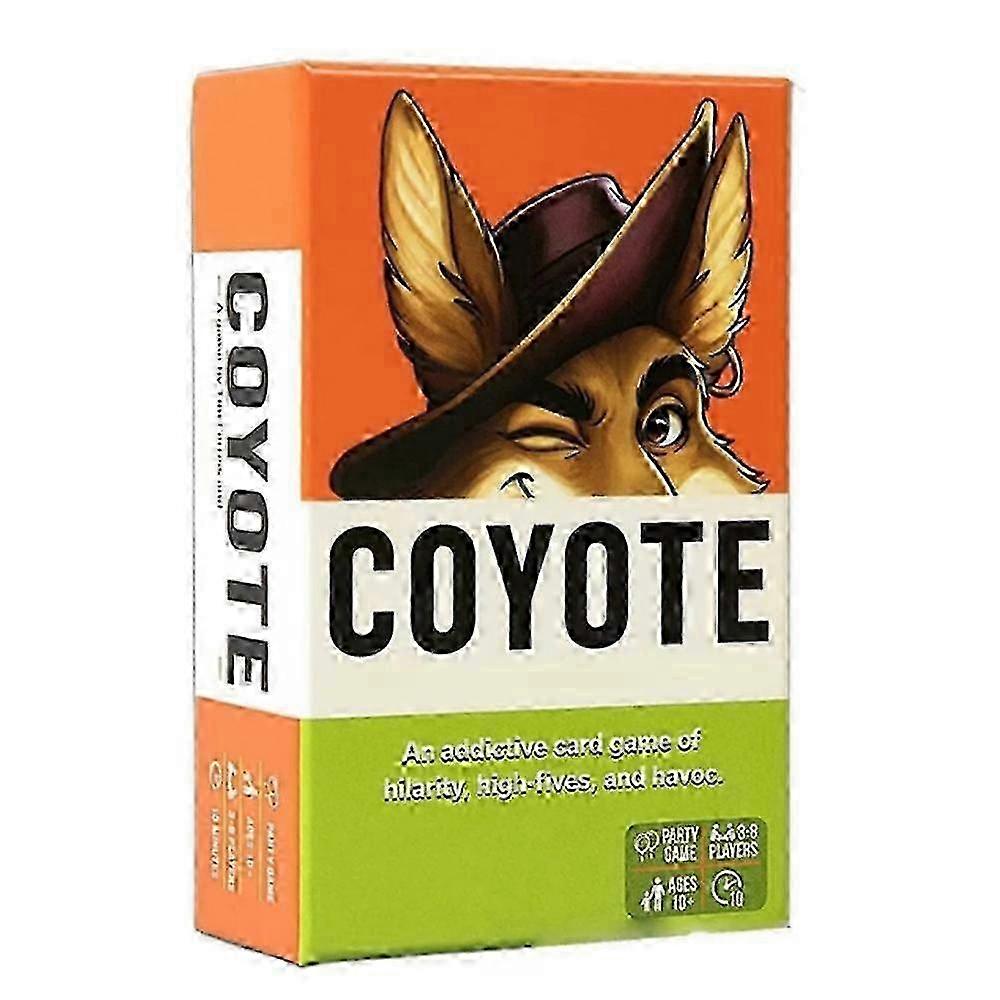 Coyote Game, Coyote Party Card Game, Meet The Action-Packed Card Game Full Of High Fives And Havoc, Funny Action Card Games-jinm