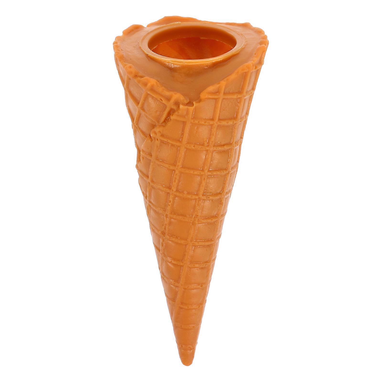 Empty Ice Cream Cone Model for Playing Simulation Ice Cream Cone Photography Prop