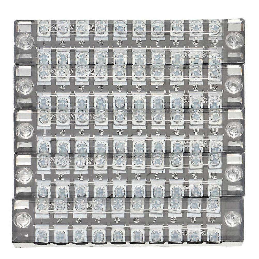 Electrical Connection Block -1510 Reliable Connection For Commercial Settings 5Pcs