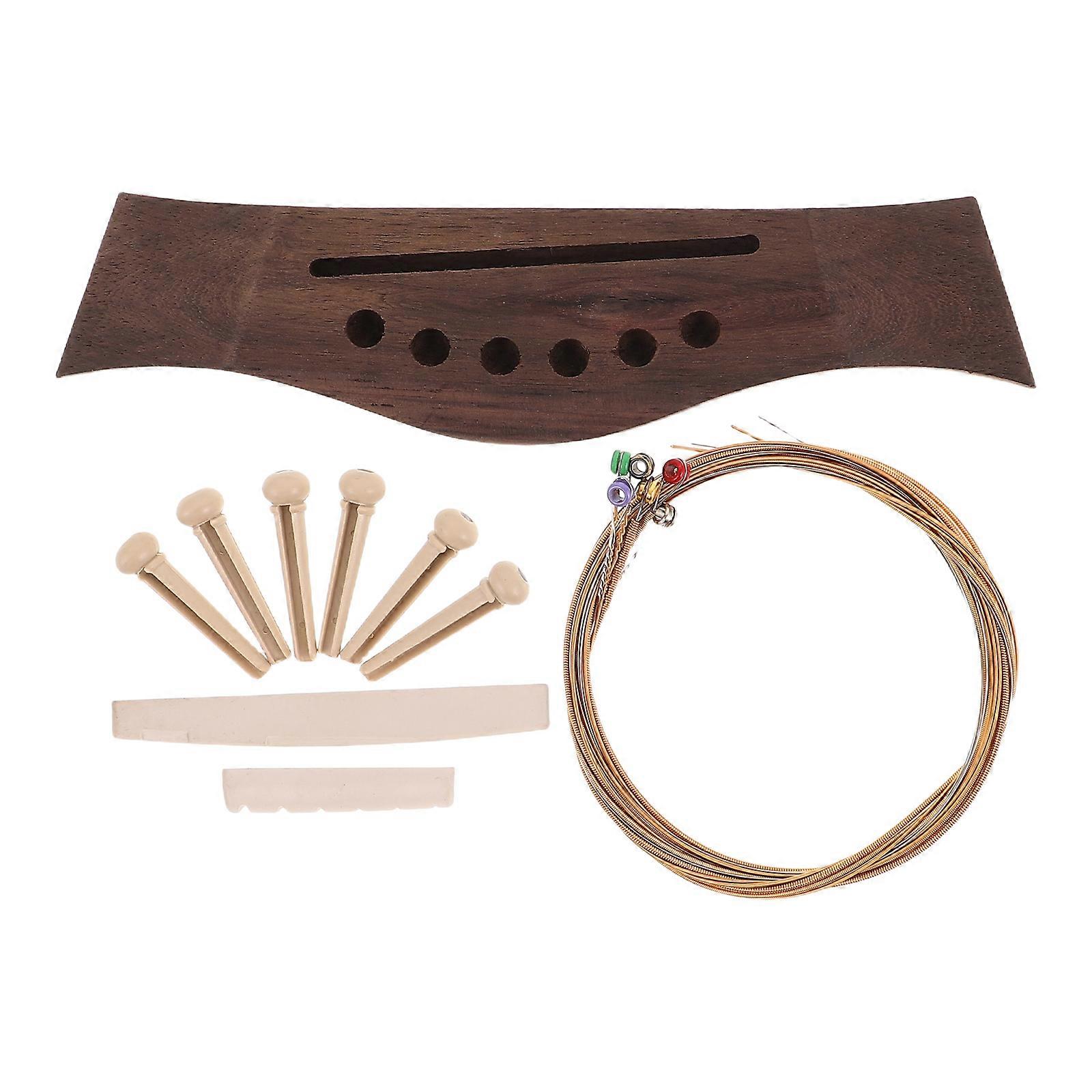 Replacement Guitar Bridge Saddle For Steel String Instruments Perfect For Songwriting And Small Performances With Enhanced Resonance 1 Set