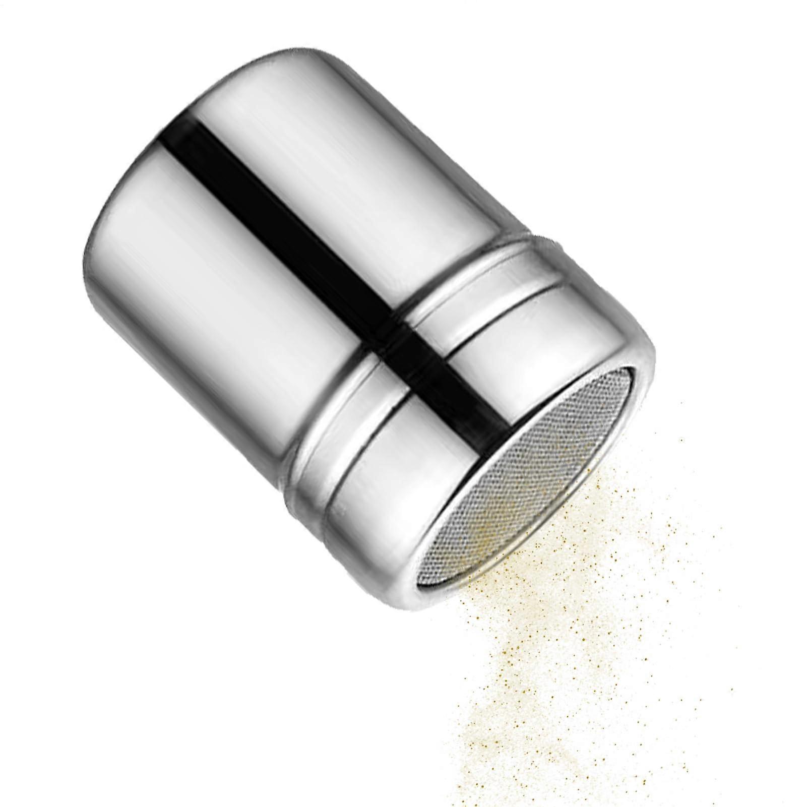 Stainless Steel Flour Sifter and Duster for Baking, Cocoa, Sugar, Spices, Salt