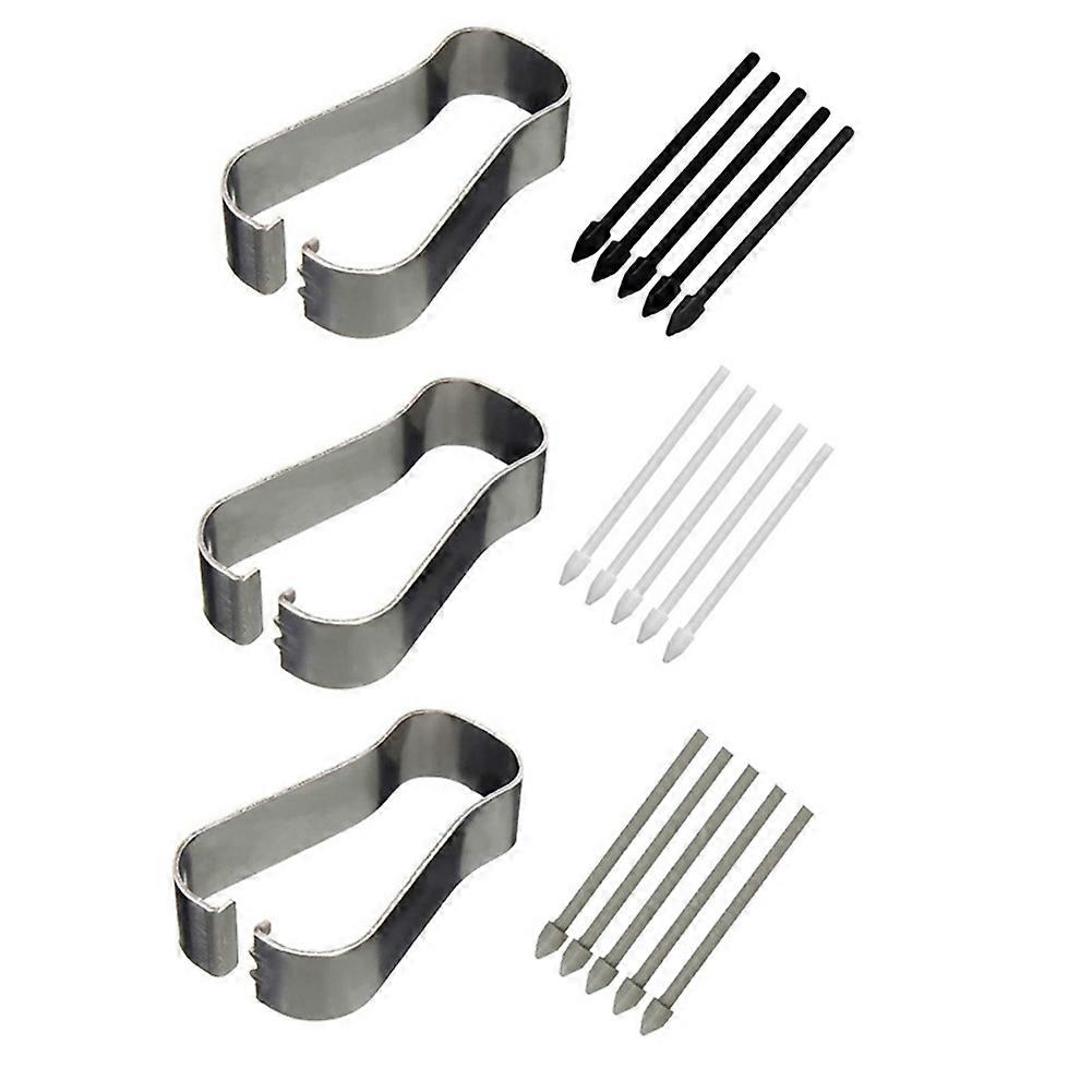 15Pcs Replacement Pen Nibs for Samsung Note 20 S23Ultra S7/S8/S9 Touch Screen Tablet Pen Tips with Nib Removal Tool