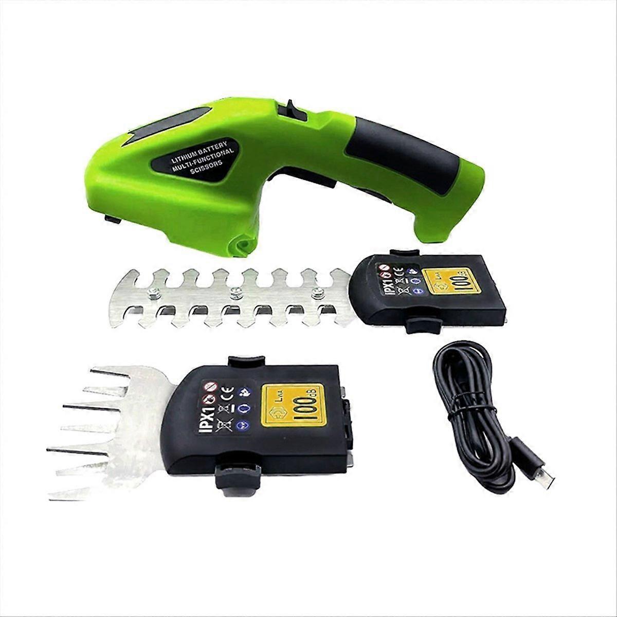 Rechargeable Cordless Grass Shear & Electric Hedge Trimmer