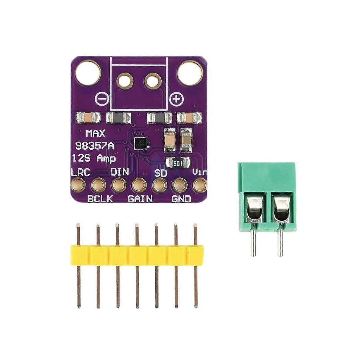 MAX98357 I2S Audio Amplifier Module Class D Board for ESP32 Raspberry Pi Quality Output