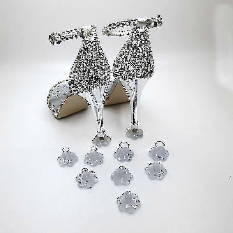 5 perechi de capac clar de reparare a călcâiului de protecție cu toc înalt