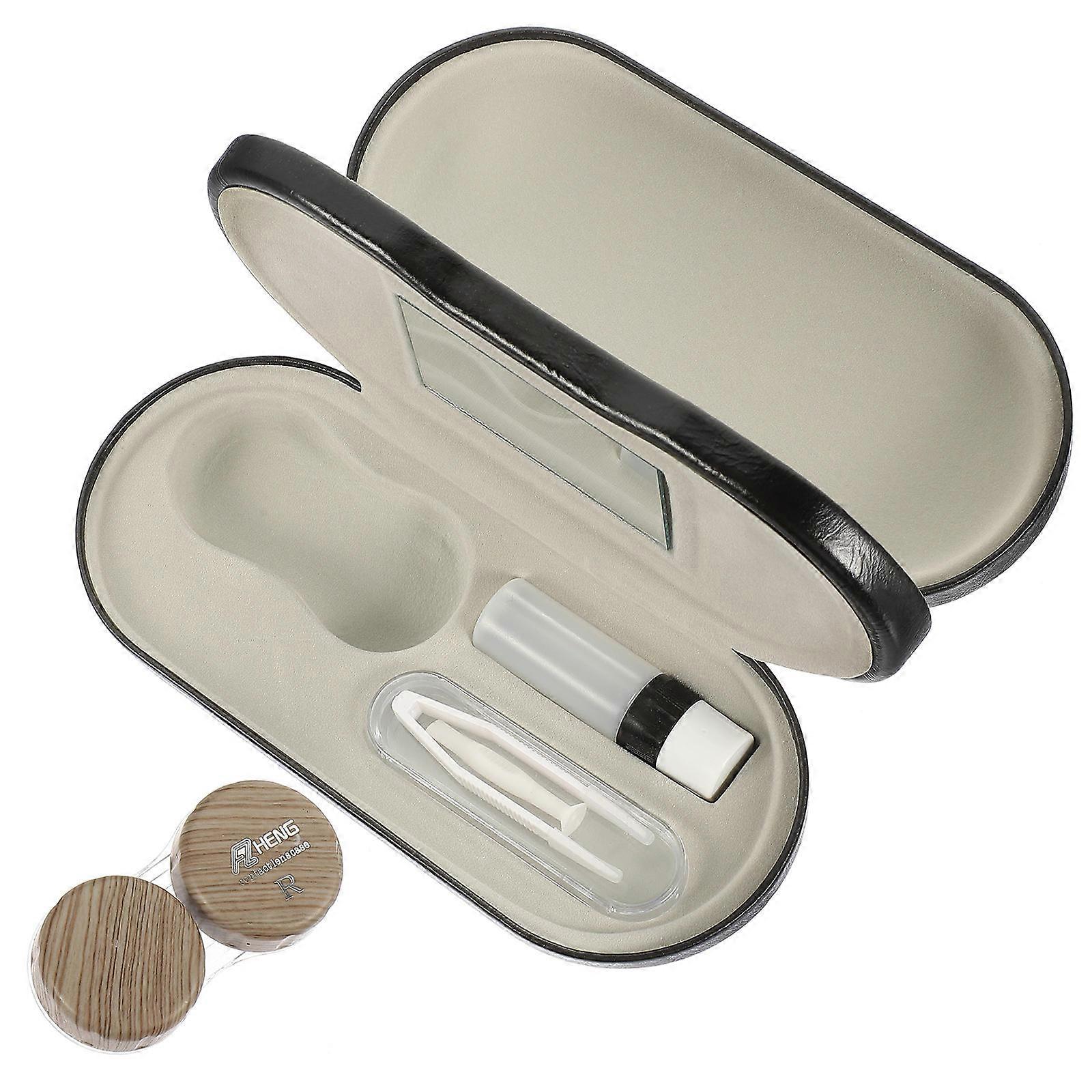 Glasses Case for Durable Protection 2Sets Glasses Organizer