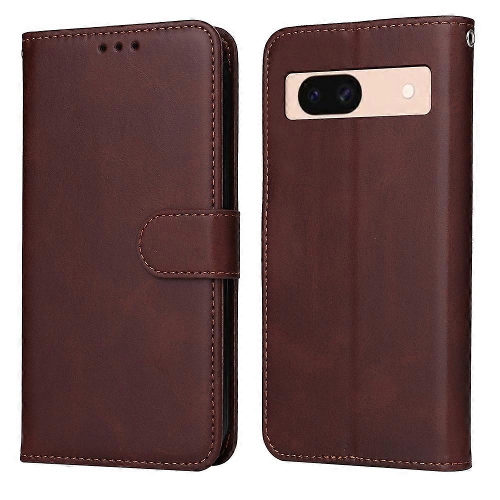 Classic Calf Texture Flip Leather Phone Case