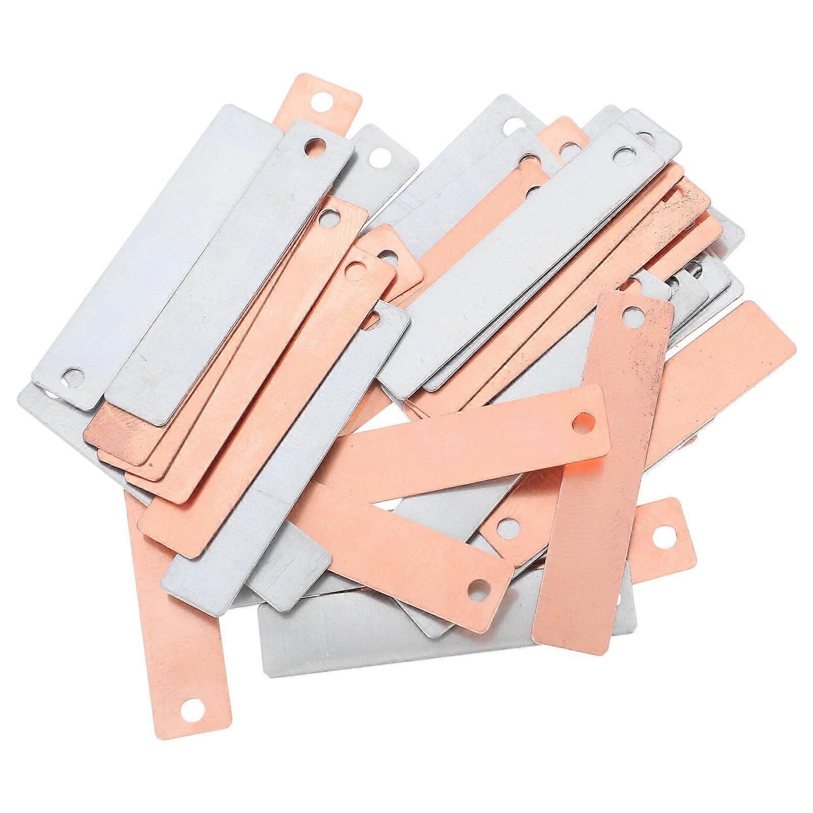 DIY Fruit Battery Materials Zinc Anode for Power Generation 4Sets