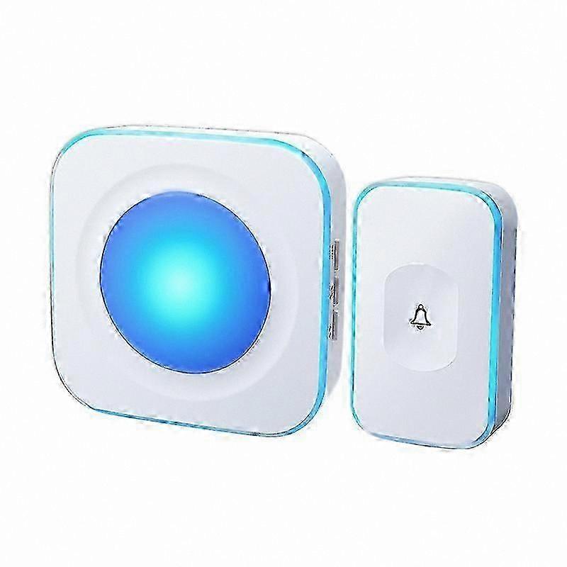 Wireless Doorbell for Hearing Impaired - Visual & Vibrating Alert