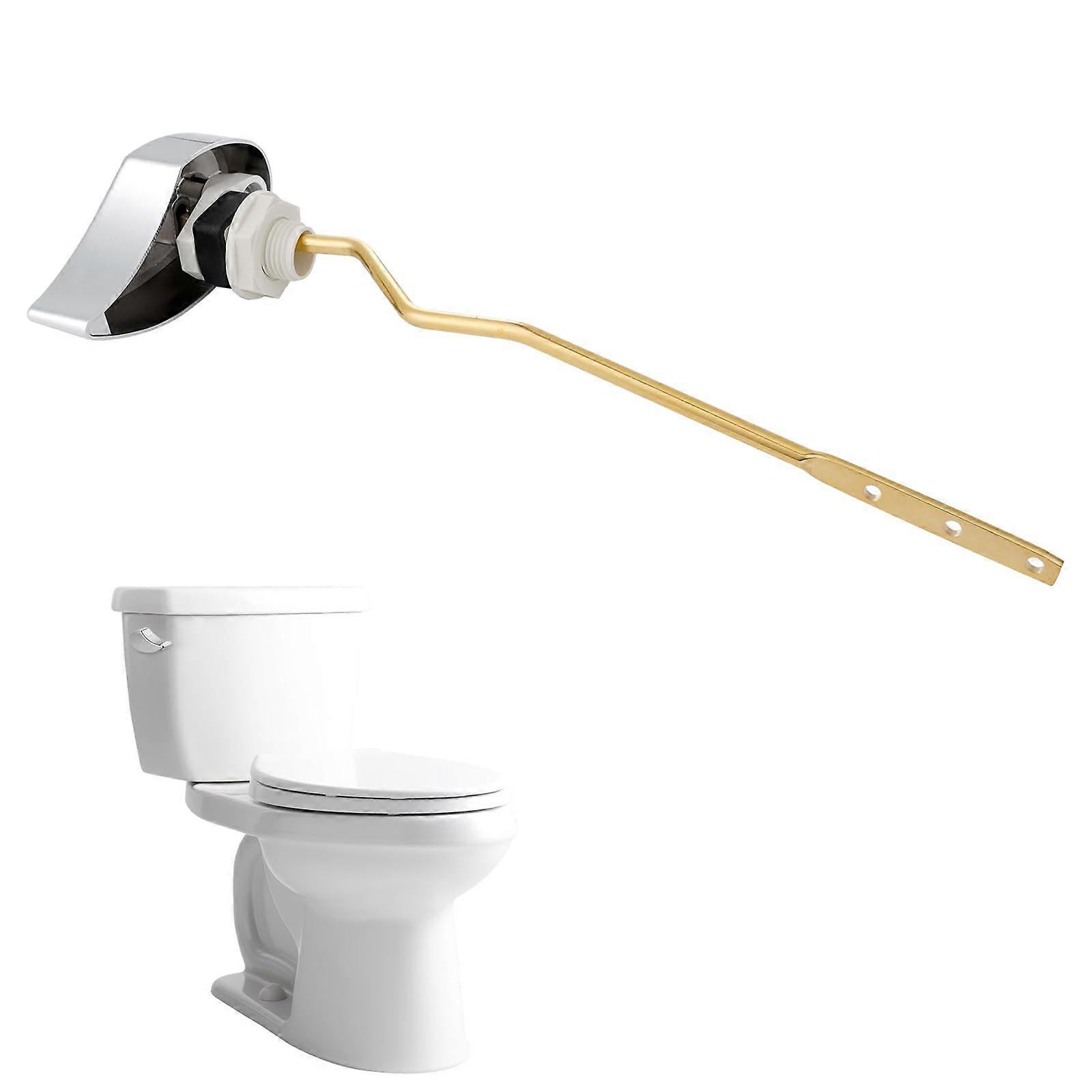 Side Mount Toilet Flush Handle for TOTO THU068CP, Durable Brass Lever with ScratchResistant Chrome Finish
