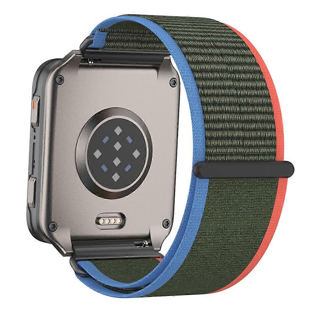 24mm Loop Nylon Band Compatible For Garmin Venu X1 Quick Release Metal Clasp Watch Strap