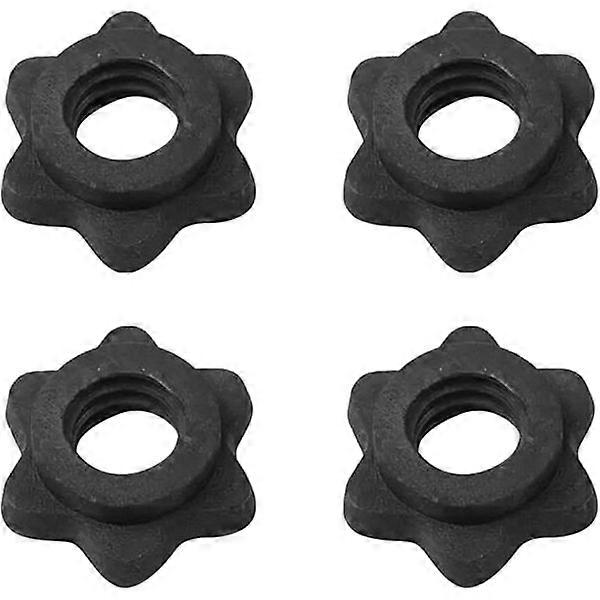 4 pcs Dumbbell Hex Nut, Hexagon Lock Nuts, Screw