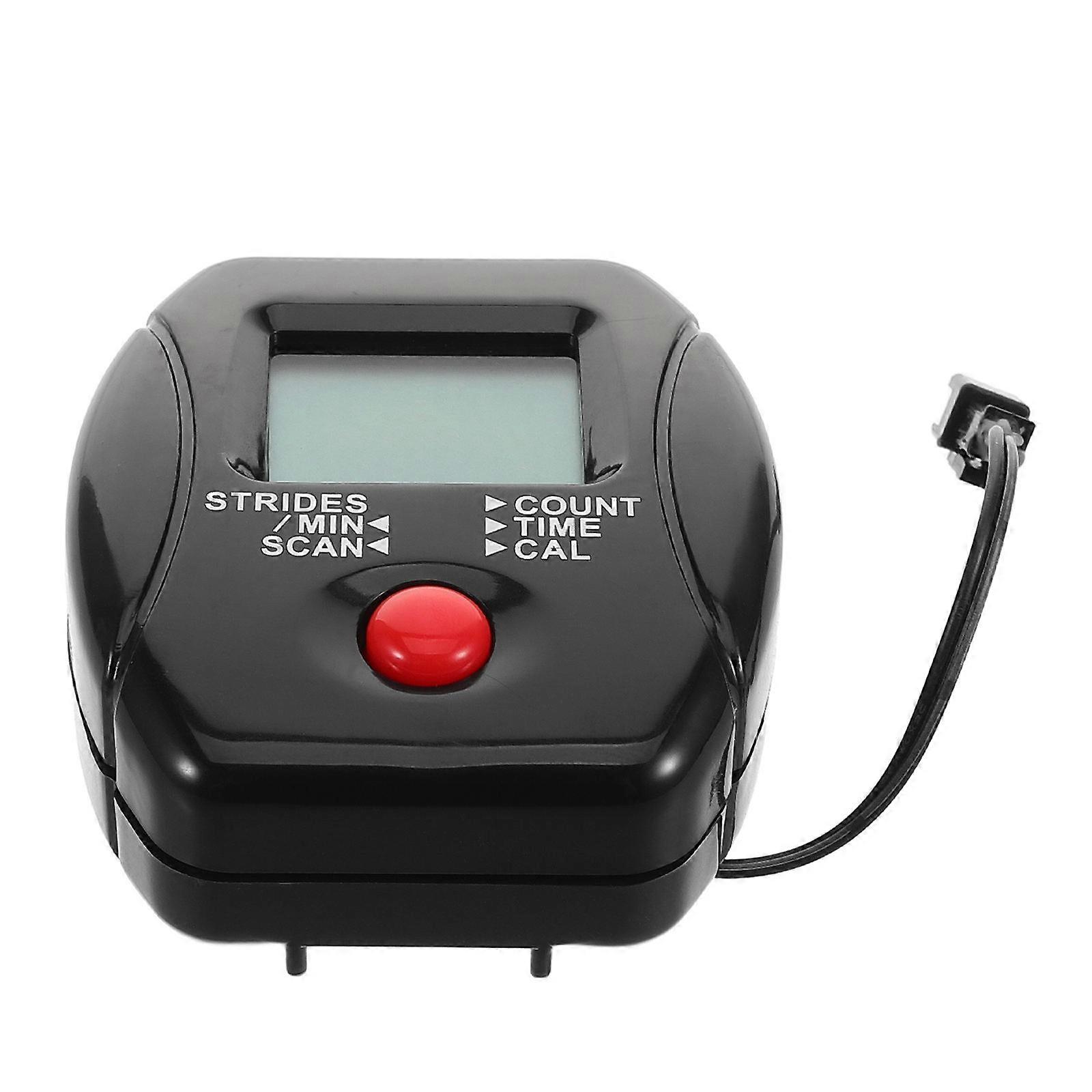 Step for Exercise Workout Mini Stepper for Home Fitness Equipment Compact Black Plastic with Smart Memory Function 1Pcs