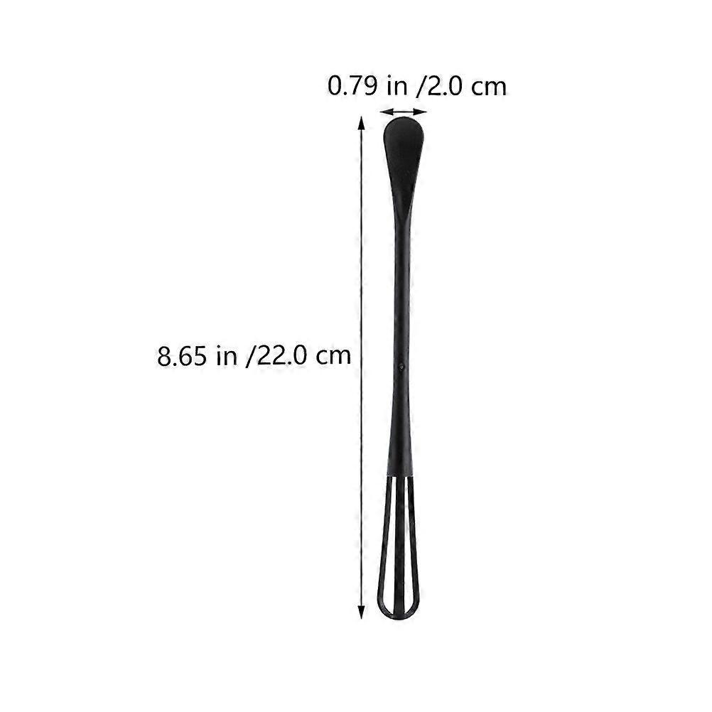 Handheld Egg Beaters Plastic Whisks for Kitchen 6Pcs Multipurpose Mixing Sticks