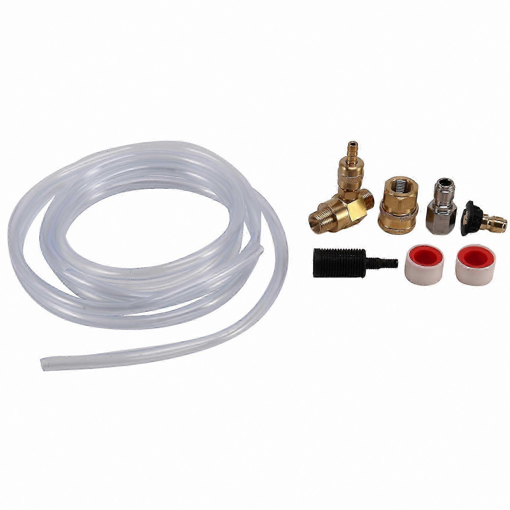 Downstream Soap Injector Kit for Power Washers, 3/8 Inch Quick Connect