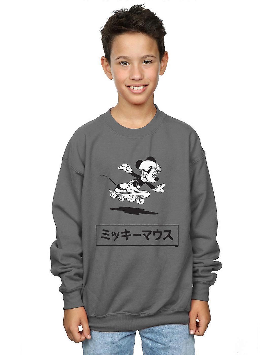Disney Boys Mickey Mouse Skating Sweatshirt