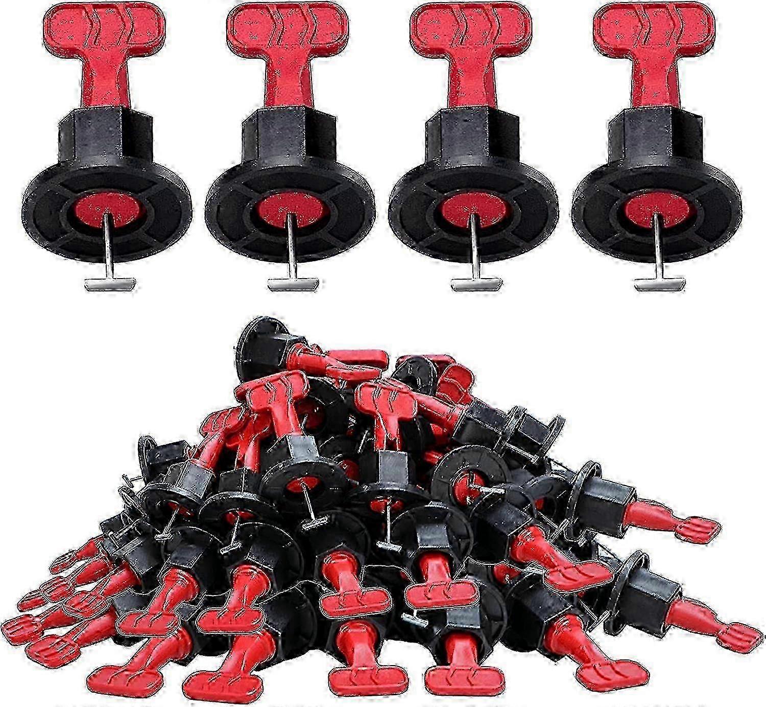 100-Pack Tile Leveling System with Sps and 2 Wrenches for Tile Installation