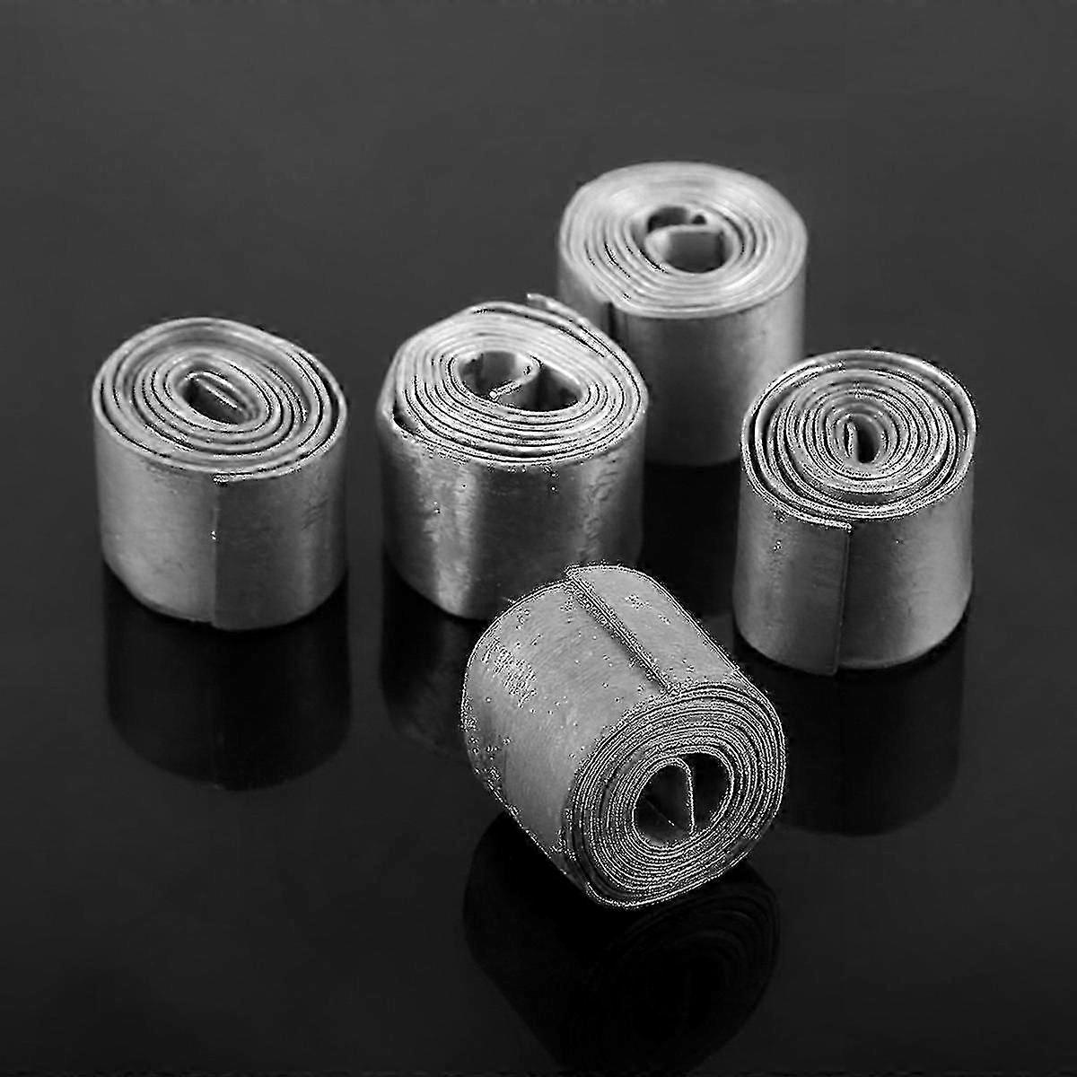 Fishing Lead Plate Rolls - 5 Pack for Anglers