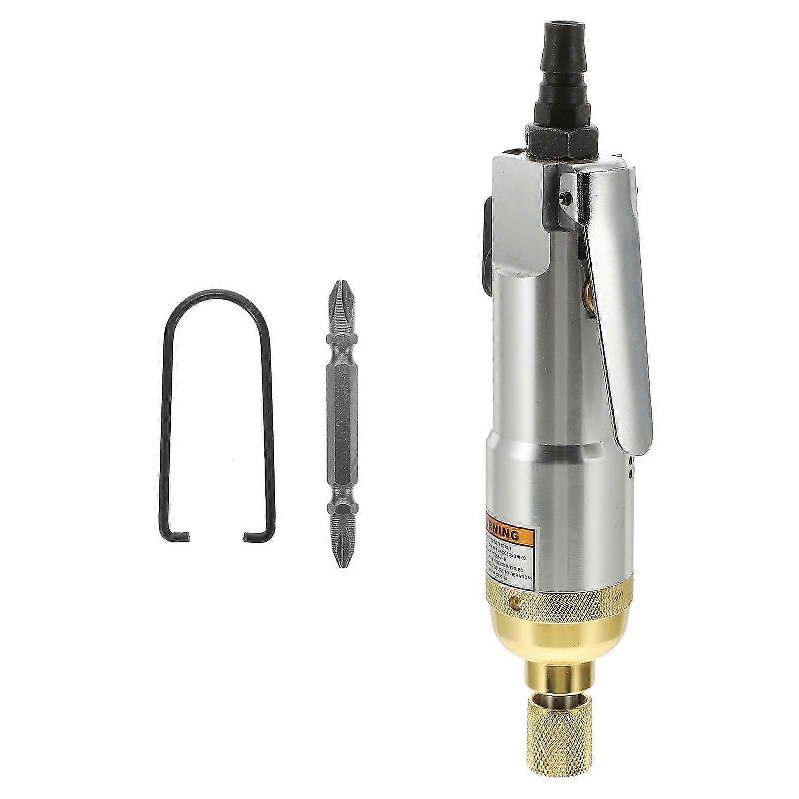 Pneumatic Industrial Screwdriver Adjustable for Screw Removal Tool 2Pcs