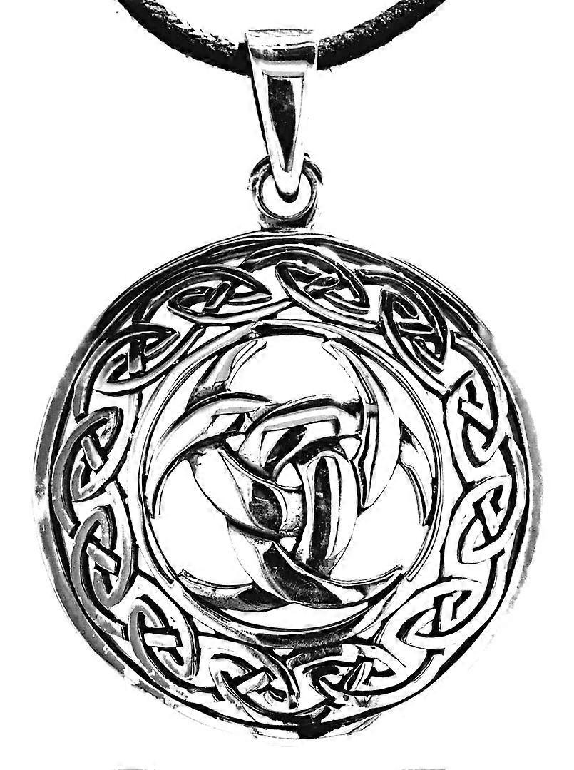 Odins Horn 214 med Ormkedja - Silver