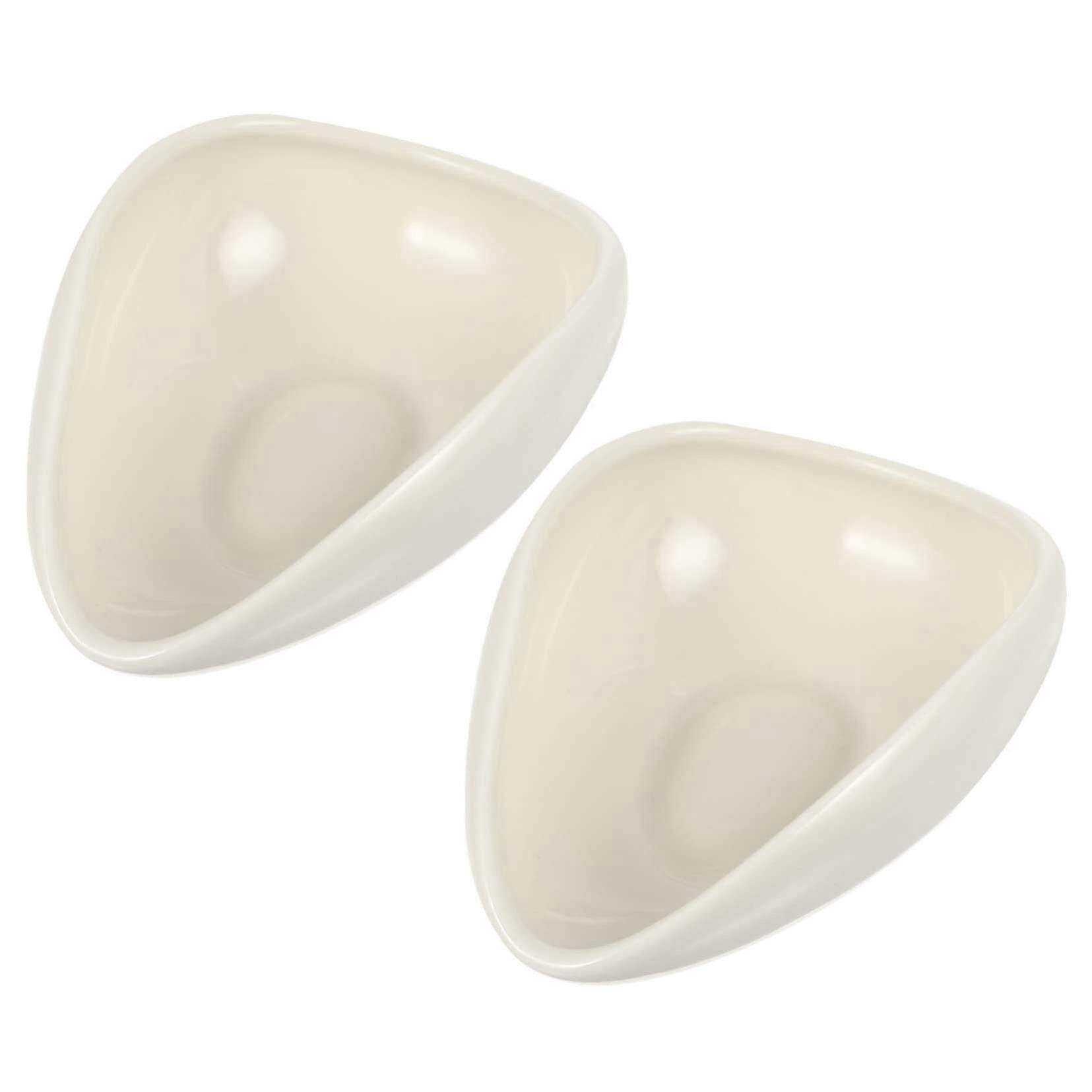 2Pcs Ceramic Tea Scoop Ergonomic Tea Spoon for Loose Leaf Tea Coffee MultiPurpose Use