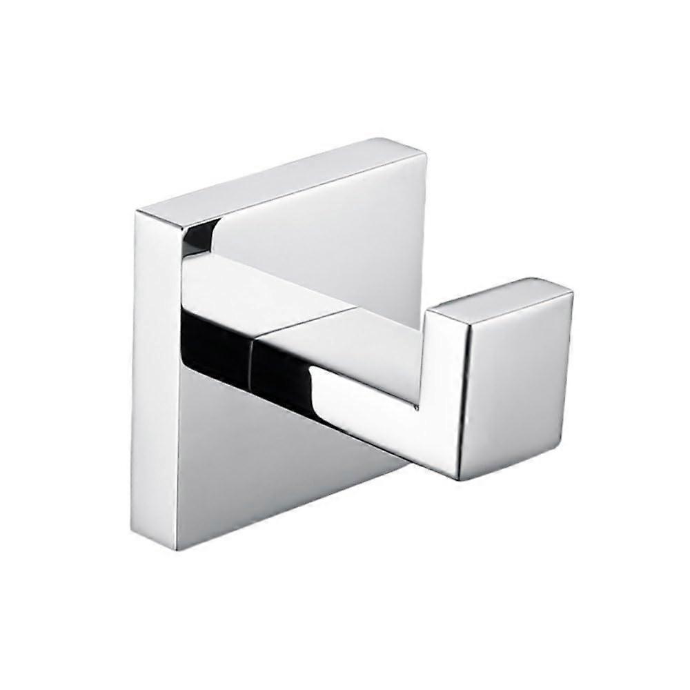 Bathroom Accessories Set Matte Black Rustproof Wall Mounted Towel Rack Hooks Shelf Modern Style