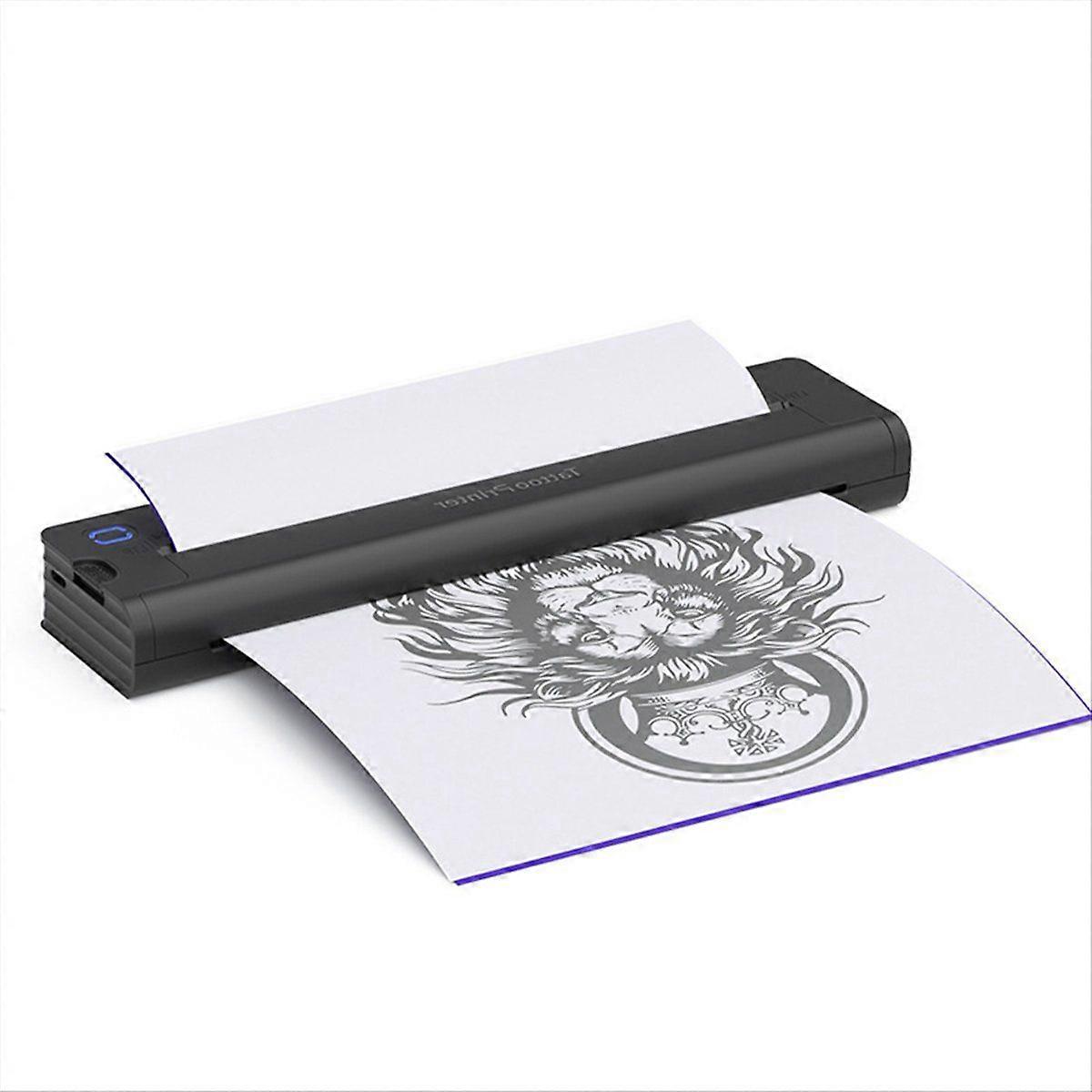Tattoo  fer Printer Automatic Fast Printing Bluetooth Portable Tattoo Stencil Maker for Small Business Wireless