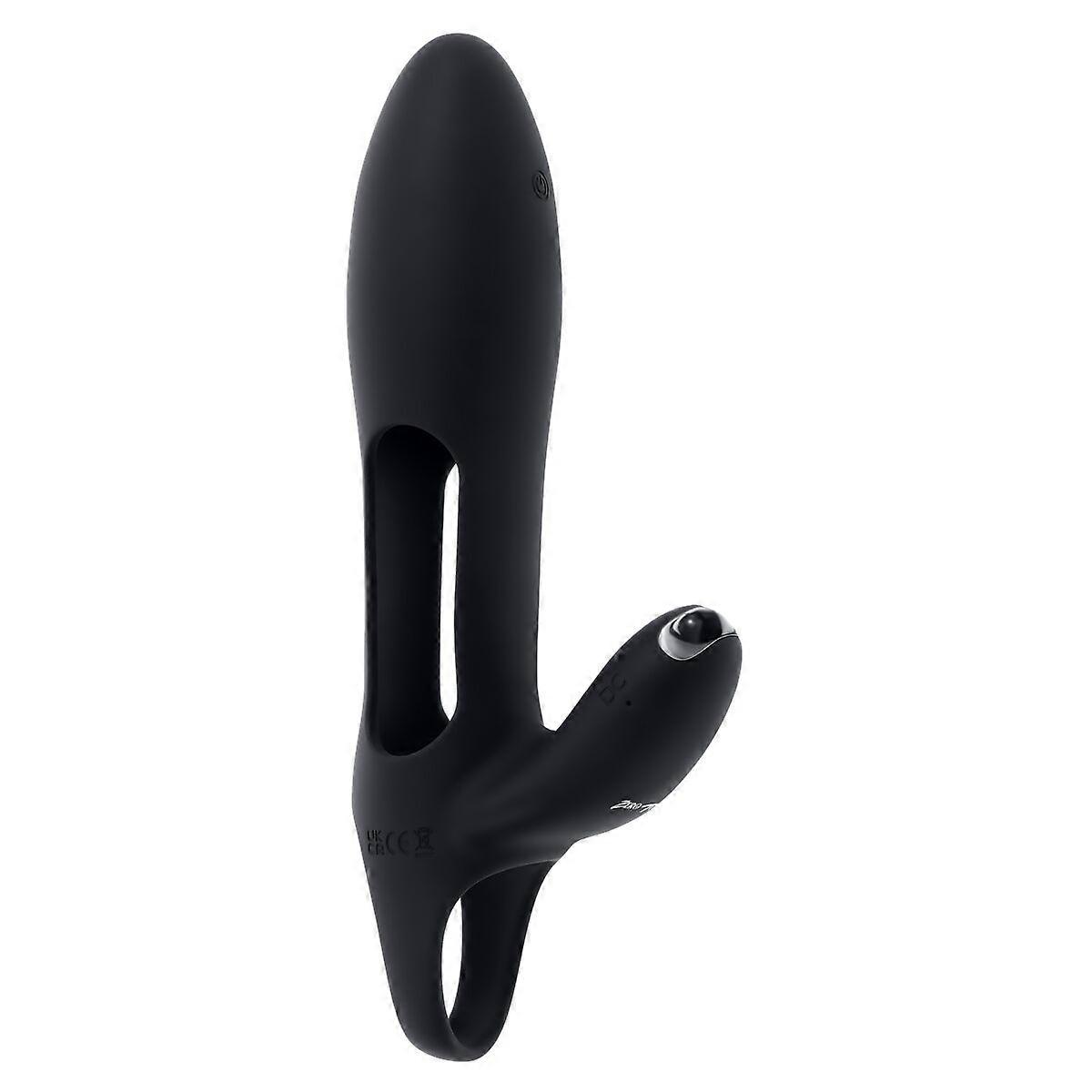 Dual Stimulationsvibrator Evolved Zero Tolerance black