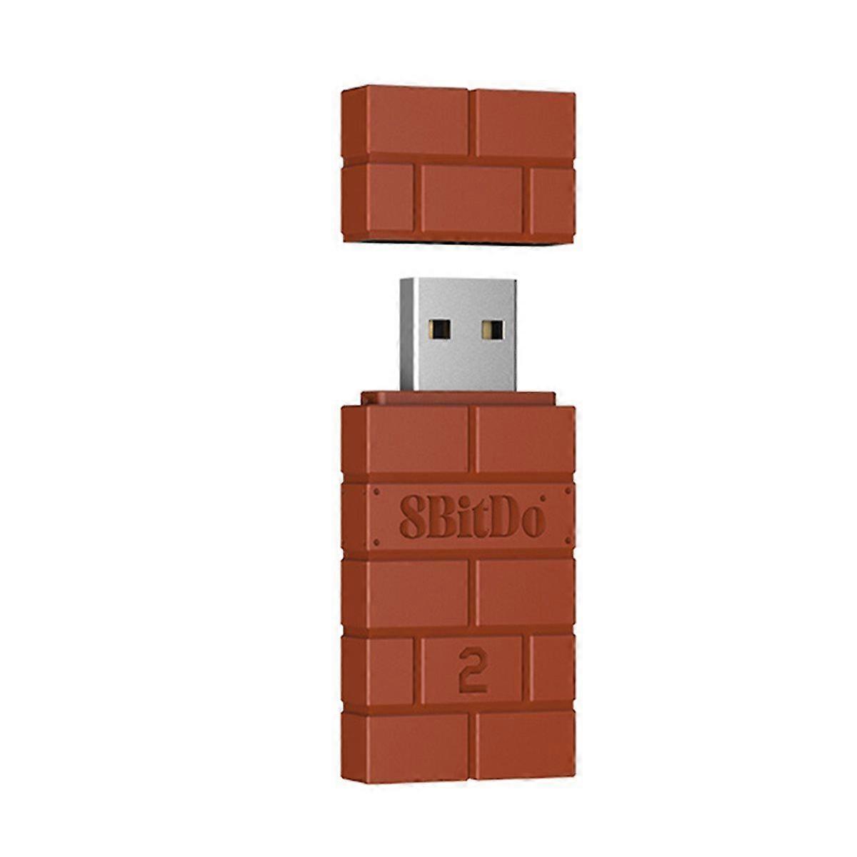 USB Wireless Bluetooth Adapter 2 Receiver Switch 1, 2 PS1 Mini for /S Handle Red