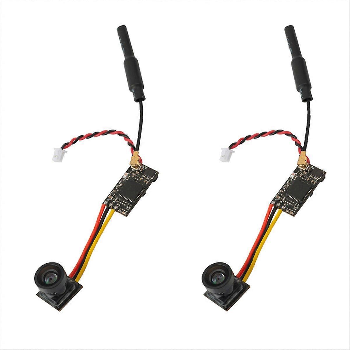 2PCS LST-S4 FPV Camera 5.8G 25MW AIO Transmitter