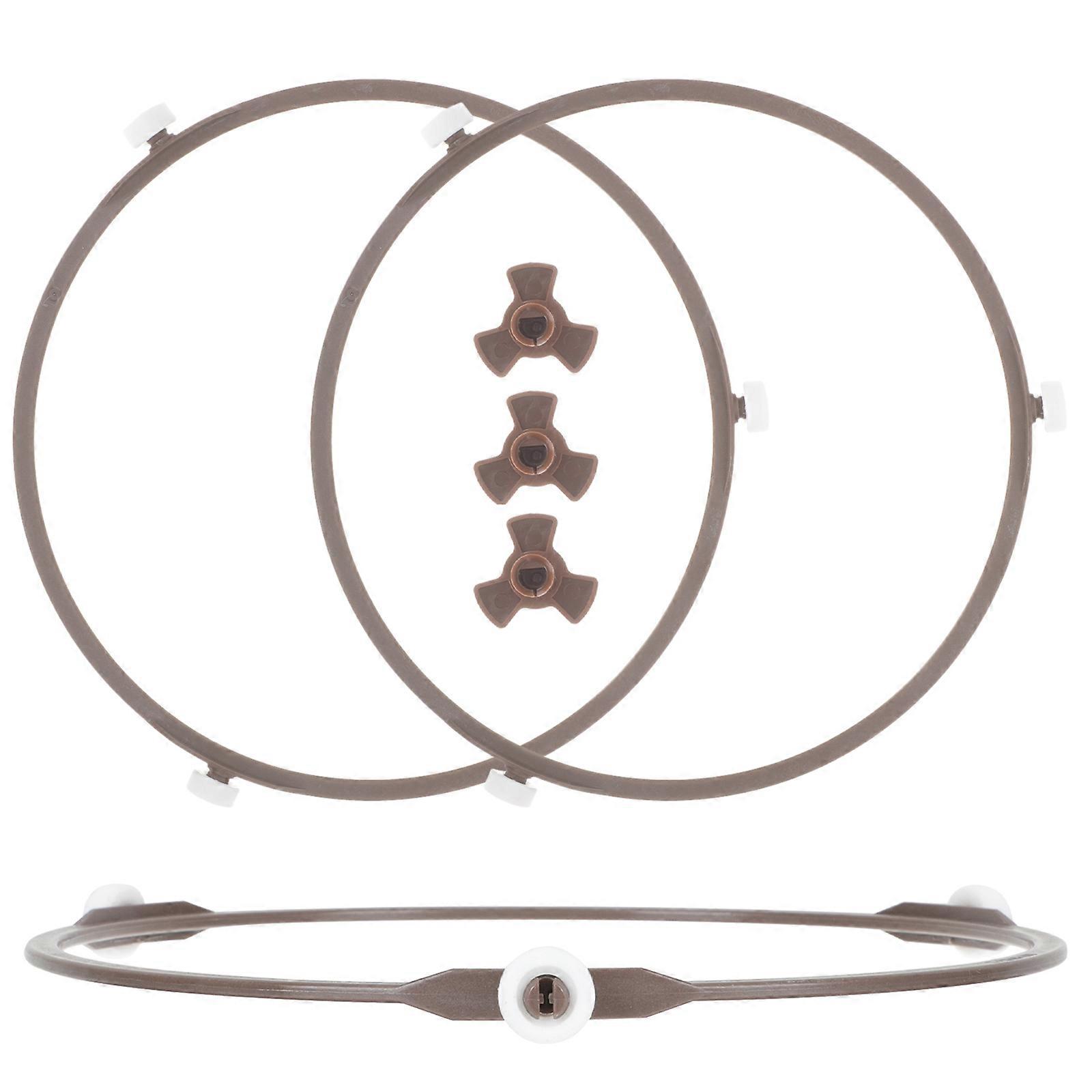 Microwave Turntable Ring Glass Turntable Accessory for 1Set Use