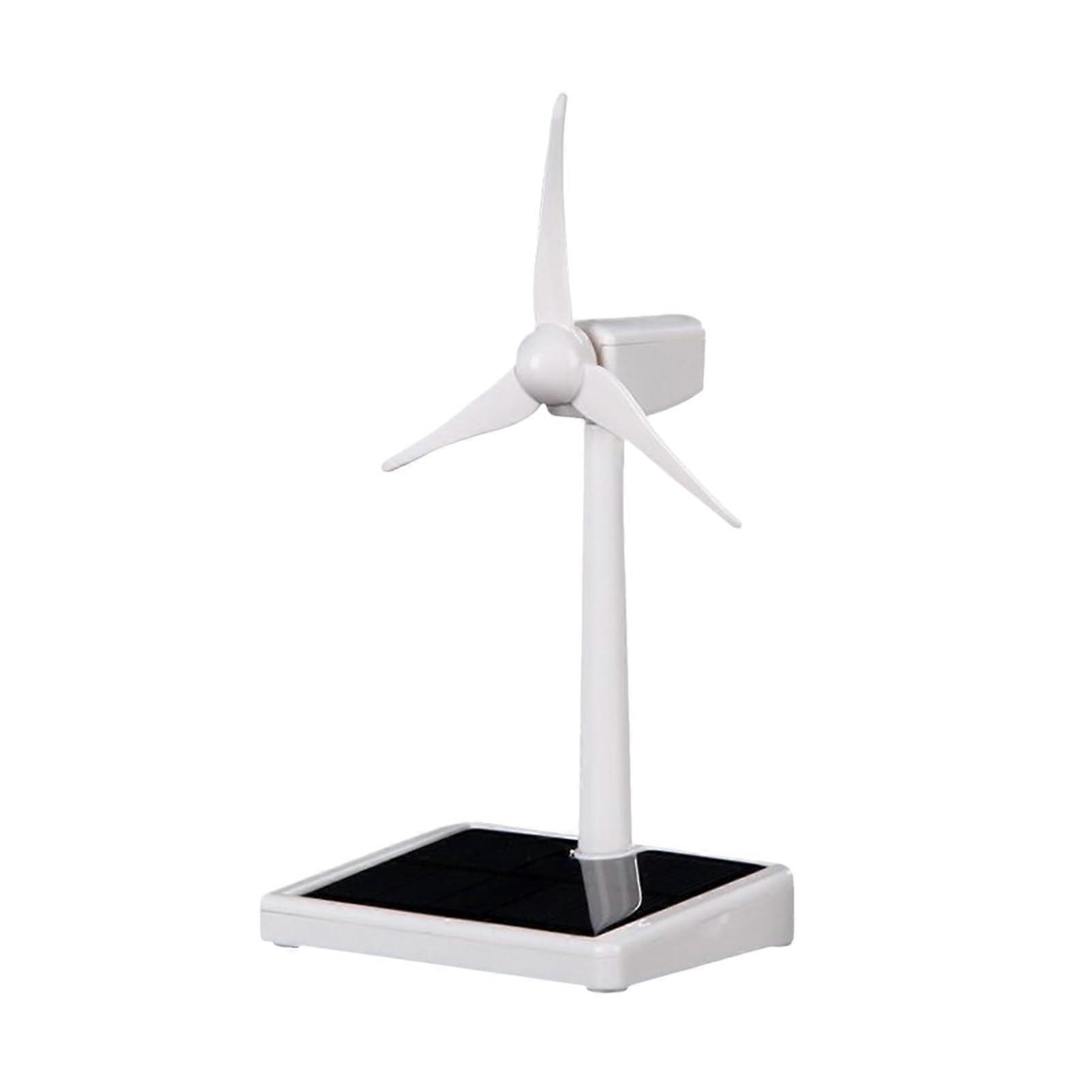 Solar Windmill Science Experiment Kit with SolarPowered Motion, Educational STEM Model for Home Garden Display