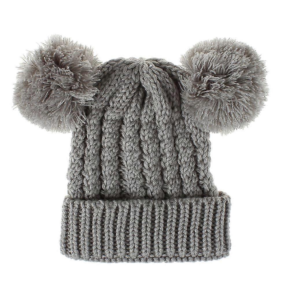 Children's Knitted Woolen Hat, Knitted Ball Cap