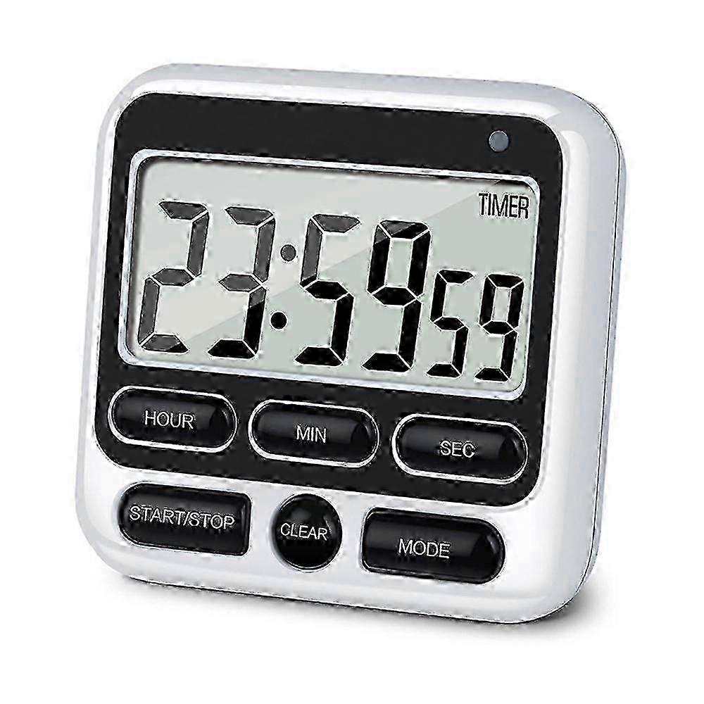Multifunctional Solid Electronic Stopwatch,Kitchen Stopwatch,Digital Stopwatch(8*7.8*2CM),zxl