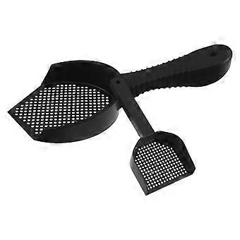 Plastic Cat Litter Scoop for Comfortable Grip 4Pcs Set with Fine Sifting