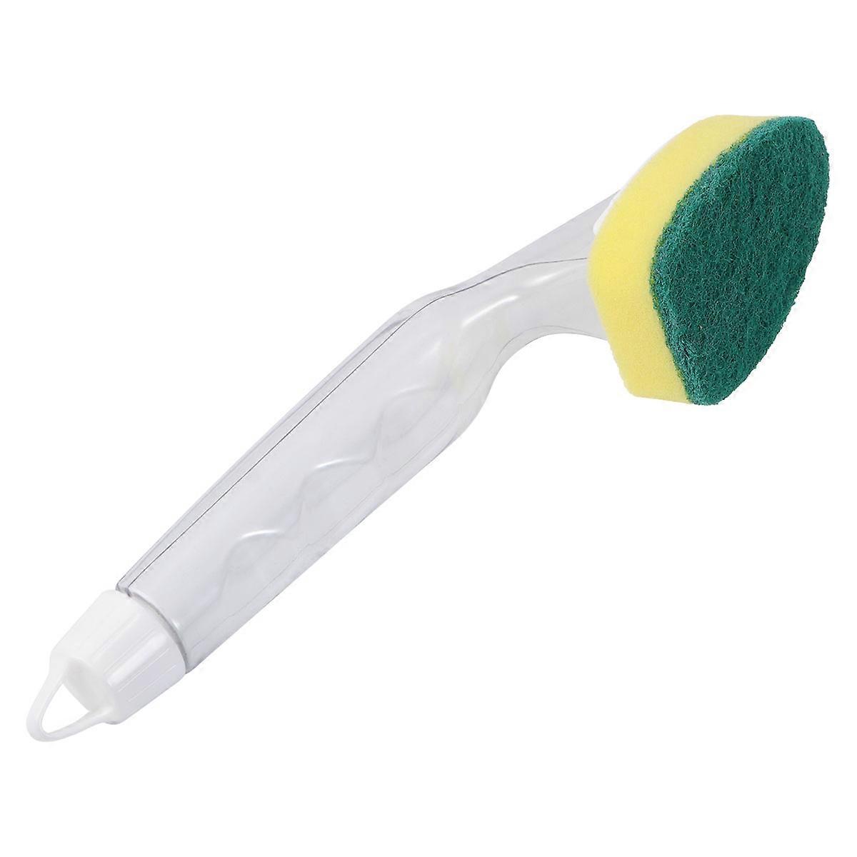 Kitchen Cleaning Brush Multi-Function Long Handle for Washing Pot 4Pcs